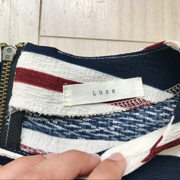 Lush Striped Sheath Dress - Picture 4 of 5